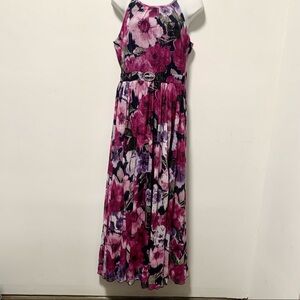 Alexa B Nites floral Maxi dress size 6